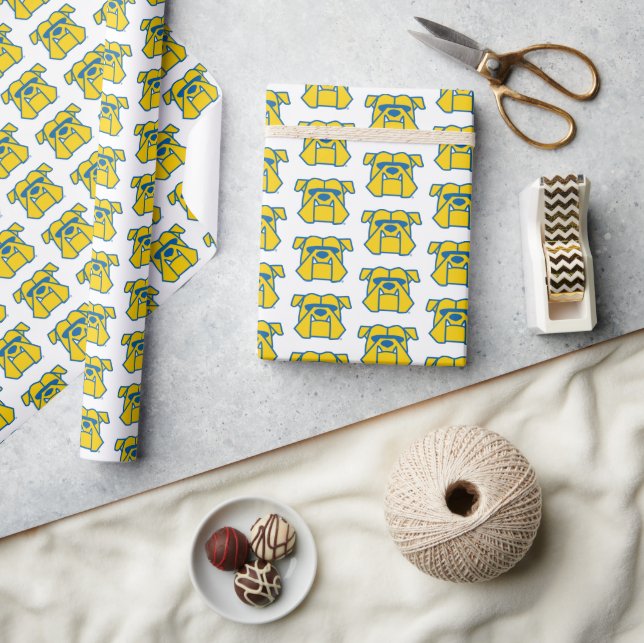 Kettering University Bulldogs Wrapping Paper (Crafts)