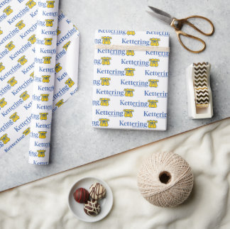 Kettering University Bulldogs Wrapping Paper