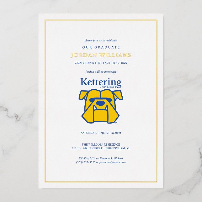 Kettering University Graduation (Front)