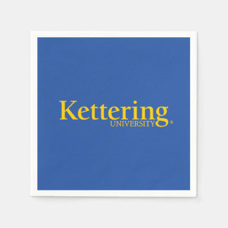 Kettering University Logo Napkin