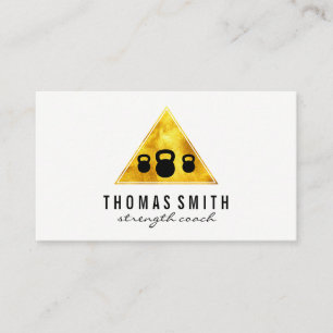 Kettle Bell Personal Trainer Appointment Card
