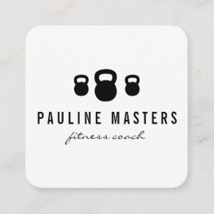 Kettle Bells Fitness Coach Loyalty Cards