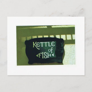 kettle of fish, by c. minna postcard