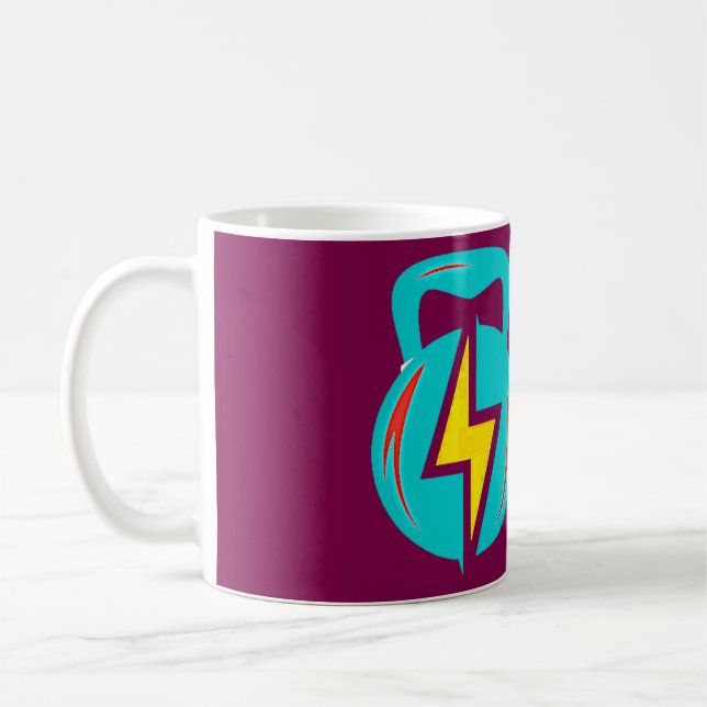 kettlebell coffee mug (Left)
