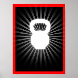 Kettlebell Glow Poster - from The RX Project