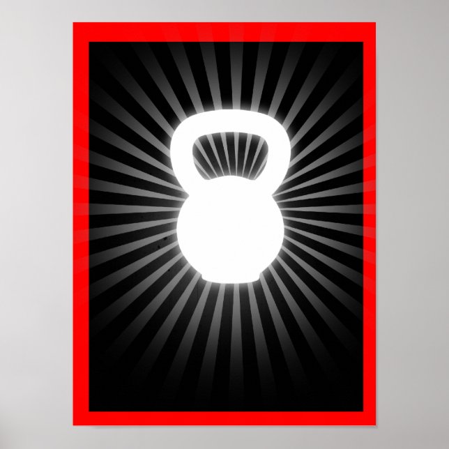 Kettlebell Glow Poster - from The RX Project (Front)