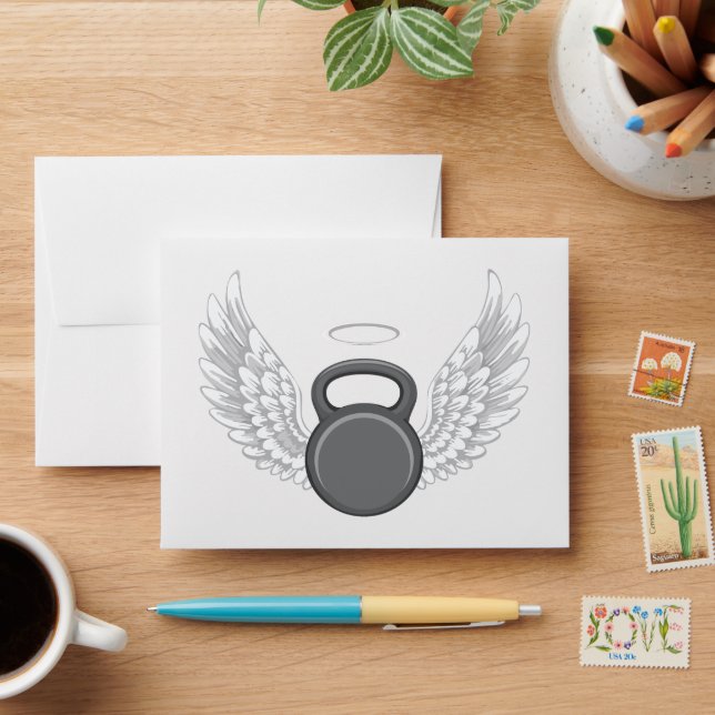 Kettlebell Heaven Envelope (Desk)
