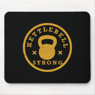 Kettlebell mouse pad
