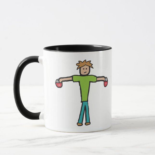 Kettlebell Mug (Left)