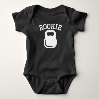Kettlebell Rookie Baby Bodysuit