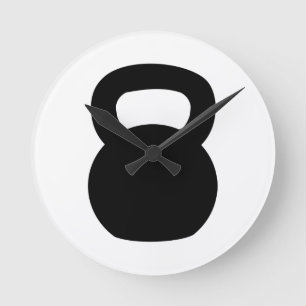 Kettlebell Round Clock