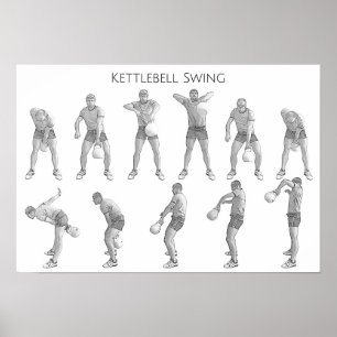 Kettlebell Swing Poster
