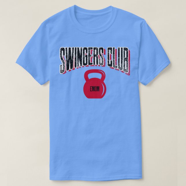 Kettlebell Swingers Club  T-Shirt (Design Front)