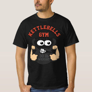 Kettlebells Gym Workout T-Shirt
