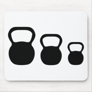 Kettlebells Mouse Pad