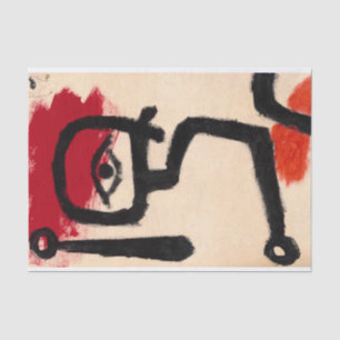 Kettledrummer by Paul Klee Tissue Paper
