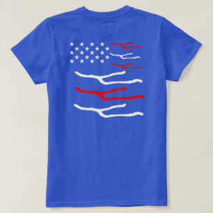 Keuka Lake 4th of July T-Shirt Womens