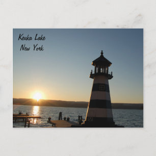 Keuka Lake Lighthouse Postcard
