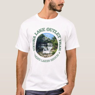 Keuka Lake Outlet Trail (cycling c) T-Shirt