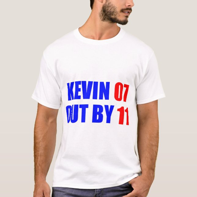 Kevin 07 Out by 11 Men's T-Shirt (Front)