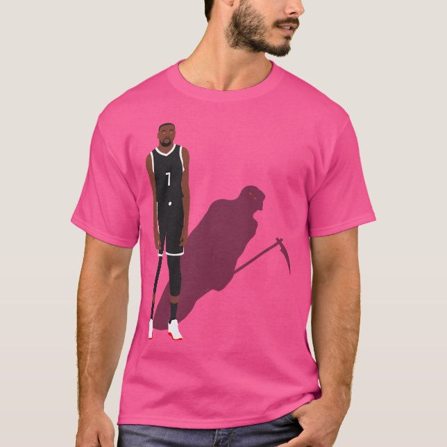 Kevin Durant Slim Reaper Brooklyn Nets T-Shirt (Front)