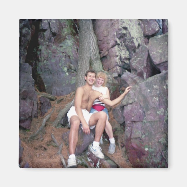 Kevin & Holly Devils Lake WI Magnet (Front)