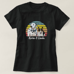 Kevin & Linda puppy dog Retro Sun T-Shirt