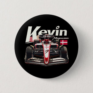 Kevin Magnussen, Formula 1 Driver, KMAG20 6 Cm Round Badge
