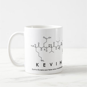 Kevin peptide name mug