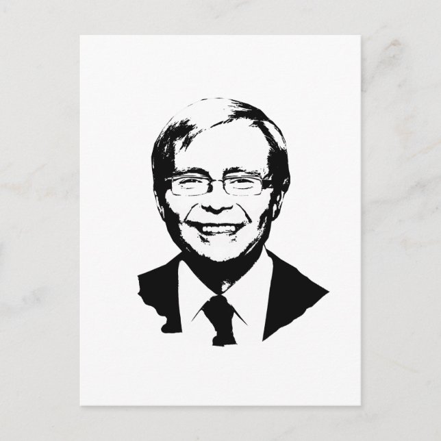 Kevin Rudd Postcard (Front)