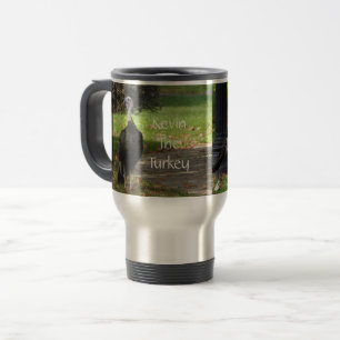 Kevin The Turkey - Old Wethersfield , CT (2 pics) Travel Mug