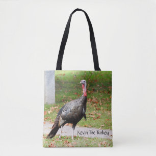 Kevin The Turkey - Old Wethersfield , CT (2 Sides) Tote Bag