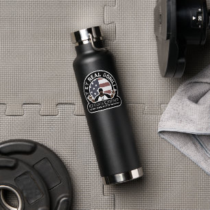 Kevin's Corner EY EY Real Gorilla Emblem Water Bottle