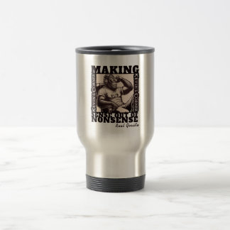 Kevin's Corner Political Commentary Real Gorilla Travel Mug