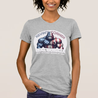 Kevin's Corner REAL GORILLA i Rock the Planet T-Shirt