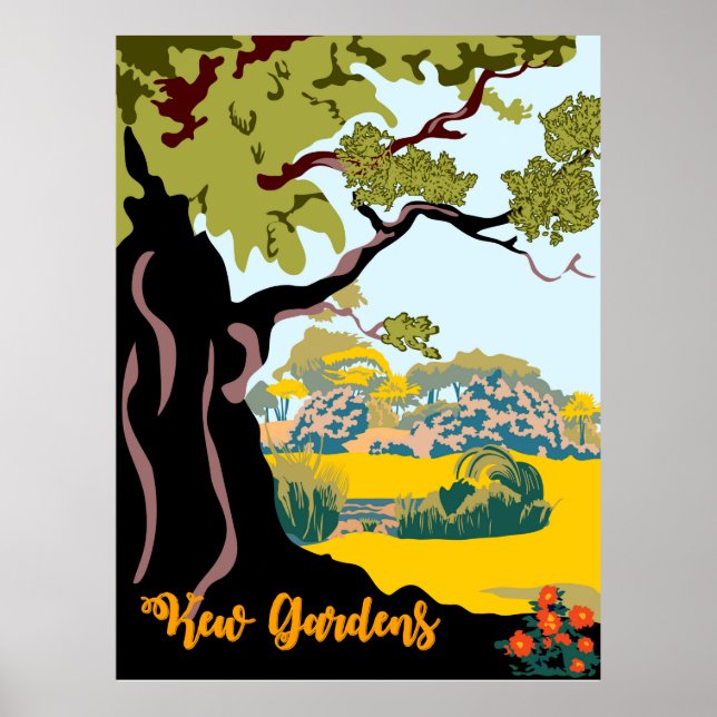 Kew Gardens Poster (Front)