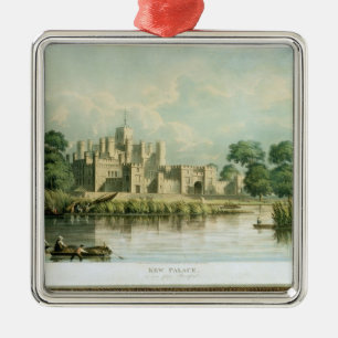 Kew Palace as seen from Brentford, engraved by Tho Metal Tree Decoration