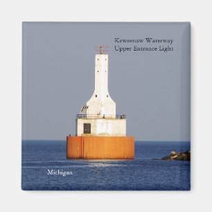 Keweenaw Waterway Upper Entrance Light 2023 magnet