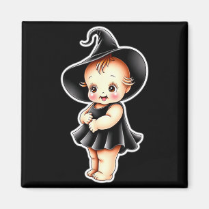 Kewpie baby witch cute  magnet