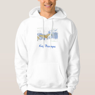 Key Biscayne Miami Florida  Nautical Chart Shirt