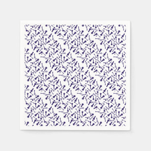 Key Blue Pattern Product Napkin