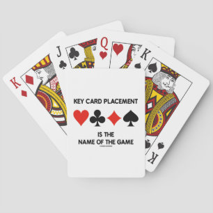 Key Card Placement Is The Name Of The Game Bridge