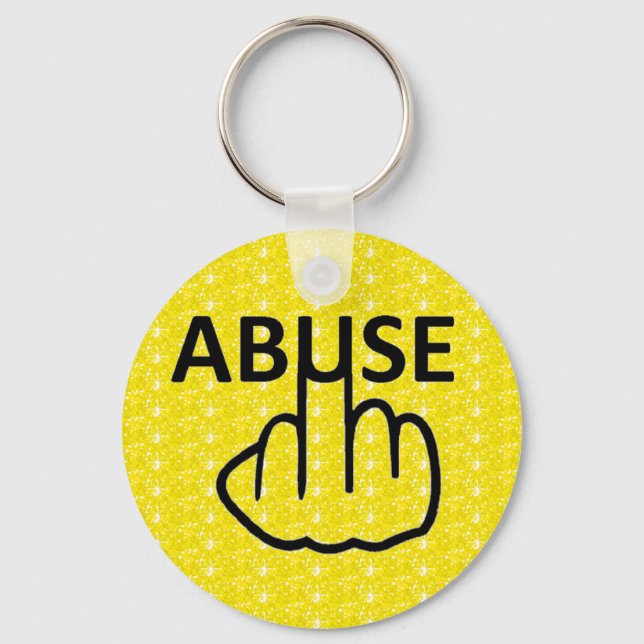 Key Chain Abuse Is Awful (Front)