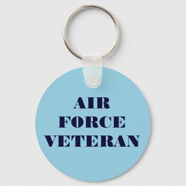 Key Chain Air Force Veteran (Front)