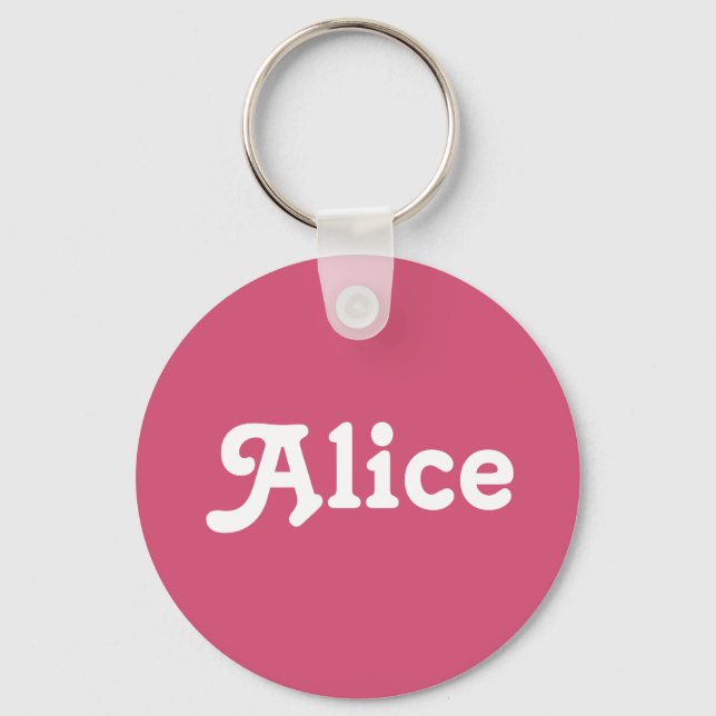 Key Chain Alice (Front)