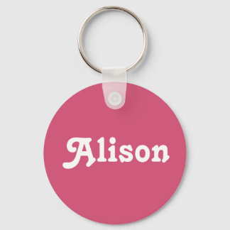 Key Chain Alison