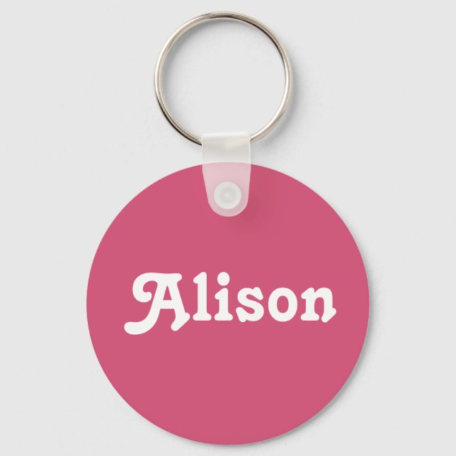 Key Chain Alison (Front)