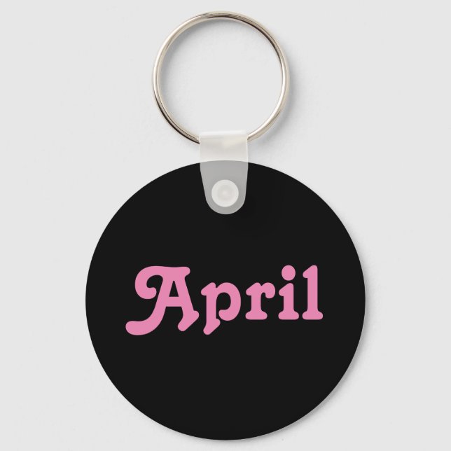 Key Chain April (Front)