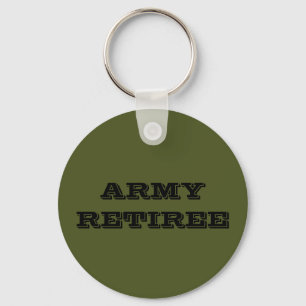 Key Chain Army Retiree