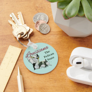 Key Chain - Basic - LOUISIANA